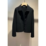 Hermes cashmere coat (consult customer service to confirm the size before placing an order for a customized version)